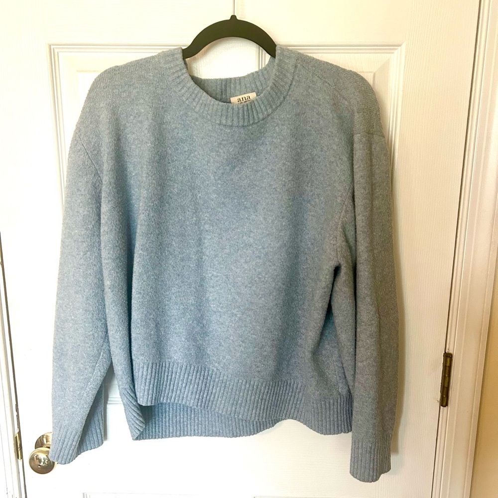 a.n.a Women’s XXL Powder Blue Knit Sweater